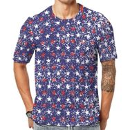 AILLOSA All Over Print YH-633 Kısa Kollu Baskılı Unisex T-shirt