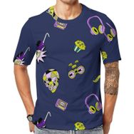 AILLOSA All Over Print YH-643 Kısa Kollu Baskılı Unisex T-shirt