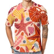 AILLOSA All Over Print YH-663 Kısa Kollu Baskılı Unisex T-shirt