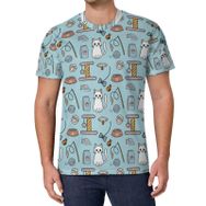 AILLOSA All Over Print YH-672 Kısa Kollu Baskılı Unisex T-shirt