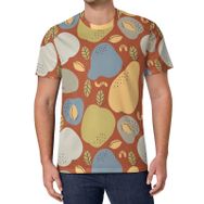 AILLOSA All Over Print YH-674 Kısa Kollu Baskılı Unisex T-shirt