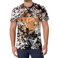 AILLOSA All Over Print YH-687 Kısa Kollu Baskılı Unisex T-shirt