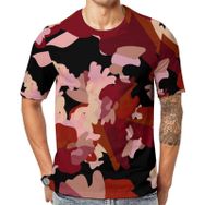 AILLOSA All Over Print YH-73 Kısa Kollu Baskılı Unisex T-shirt