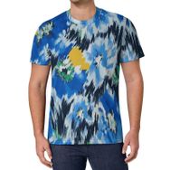 AILLOSA All Over Print YH-76 Kısa Kollu Baskılı Unisex T-shirt