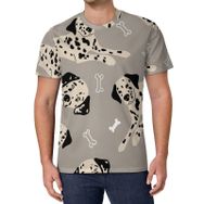 AILLOSA All Over Print YH-84 Kısa Kollu Baskılı Unisex T-shirt