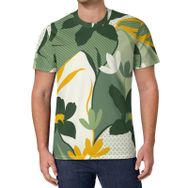 AILLOSA All Over Print YH-93 Kısa Kollu Baskılı Unisex T-shirt