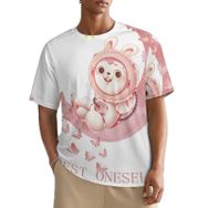 AILLOSA All Over TH-113 Kısa Kollu Baskılı Erkek T-shirt