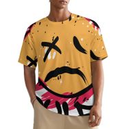 AILLOSA All Over TH-125 Kısa Kollu Baskılı Erkek T-shirt