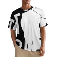 AILLOSA All Over TH-127 Kısa Kollu Baskılı Erkek T-shirt