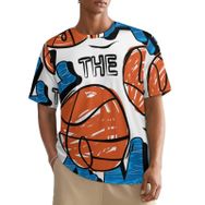 AILLOSA All Over TH-131 Kısa Kollu Baskılı Erkek T-shirt
