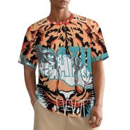 AILLOSA All Over TH-139 Kısa Kollu Baskılı Erkek T-shirt