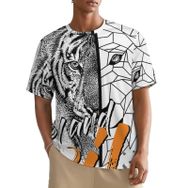 AILLOSA All Over TH-144 Kısa Kollu Baskılı Erkek T-shirt