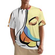 AILLOSA All Over TH-152 Kısa Kollu Baskılı Erkek T-shirt