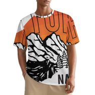 AILLOSA All Over TH-161 Kısa Kollu Baskılı Erkek T-shirt