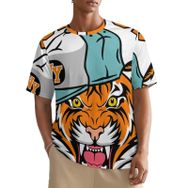 AILLOSA All Over TH-176 Kısa Kollu Baskılı Erkek T-shirt