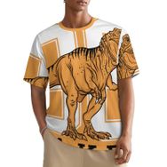 AILLOSA All Over TH-179 Kısa Kollu Baskılı Erkek T-shirt