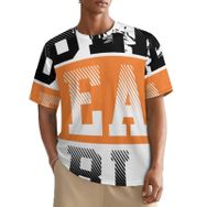AILLOSA All Over TH-189 Kısa Kollu Baskılı Erkek T-shirt
