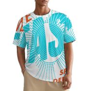 AILLOSA All Over TH-192 Kısa Kollu Baskılı Erkek T-shirt