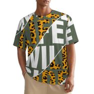 AILLOSA All Over TH-202 Kısa Kollu Baskılı Erkek T-shirt