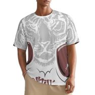 AILLOSA All Over TH-277 Kısa Kollu Baskılı Erkek T-shirt