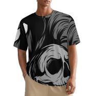 AILLOSA All Over TH-283 Kısa Kollu Baskılı Erkek T-shirt