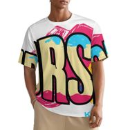 AILLOSA All Over TH-293 Kısa Kollu Baskılı Erkek T-shirt