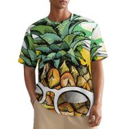 AILLOSA All Over TH-304 Kısa Kollu Baskılı Erkek T-shirt