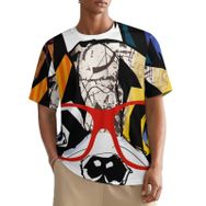 AILLOSA All Over TH-305 Kısa Kollu Baskılı Erkek T-shirt