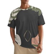 AILLOSA All Over TH-323 Kısa Kollu Baskılı Erkek T-shirt