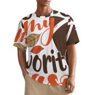 AILLOSA All Over TH-324 Kısa Kollu Baskılı Erkek T-shirt