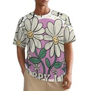 AILLOSA All Over TH-327 Kısa Kollu Baskılı Erkek T-shirt