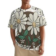 AILLOSA All Over TH-328 Kısa Kollu Baskılı Erkek T-shirt