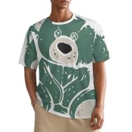 AILLOSA All Over TH-344 Kısa Kollu Baskılı Erkek T-shirt