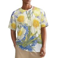 AILLOSA All Over TH-35 Kısa Kollu Baskılı Erkek T-shirt