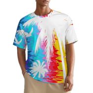 AILLOSA All Over TH-385 Kısa Kollu Baskılı Erkek T-shirt