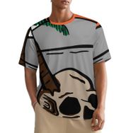 AILLOSA All Over TH-387 Kısa Kollu Baskılı Erkek T-shirt
