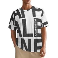AILLOSA All Over TH-39 Kısa Kollu Baskılı Erkek T-shirt