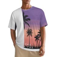 AILLOSA All Over TH-397 Kısa Kollu Baskılı Erkek T-shirt