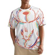 AILLOSA All Over TH-400 Kısa Kollu Baskılı Erkek T-shirt