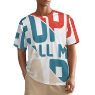 AILLOSA All Over TH-402 Kısa Kollu Baskılı Erkek T-shirt