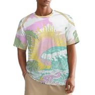 AILLOSA All Over TH-406 Kısa Kollu Baskılı Erkek T-shirt