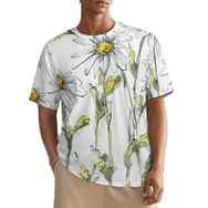 AILLOSA All Over TH-414 Kısa Kollu Baskılı Erkek T-shirt