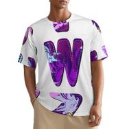 AILLOSA All Over TH-417 Kısa Kollu Baskılı Erkek T-shirt