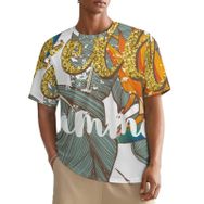 AILLOSA All Over TH-430 Kısa Kollu Baskılı Erkek T-shirt