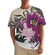 AILLOSA All Over TH-446 Kısa Kollu Baskılı Erkek T-shirt