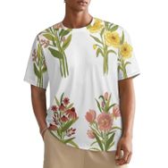 AILLOSA All Over TH-450 Kısa Kollu Baskılı Erkek T-shirt