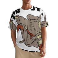 AILLOSA All Over TH-456 Kısa Kollu Baskılı Erkek T-shirt