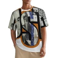 AILLOSA All Over TH-463 Kısa Kollu Baskılı Erkek T-shirt