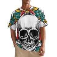AILLOSA All Over TH-470 Kısa Kollu Baskılı Erkek T-shirt