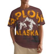 AILLOSA All Over TH-489 Kısa Kollu Baskılı Erkek T-shirt